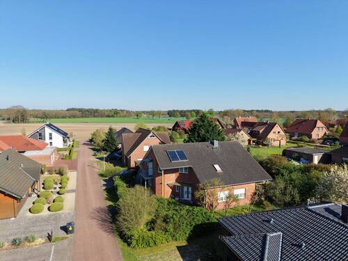 Luftaufnahme - Einfamilienhaus in Hämelhausen zum Kaufen