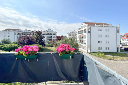 Blick vom Balkon - 