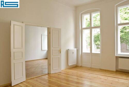 Beispiel Zimmer 2 Blick zum Zimmer 1 - 