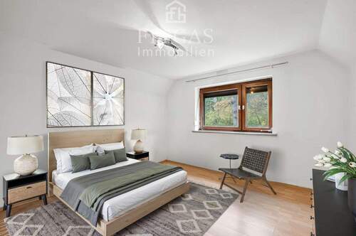 Schlafzimmer virtuell - ***Klein, fein, mein - Doppelhaushälfte mit Herz und großem Garten in Aumund***