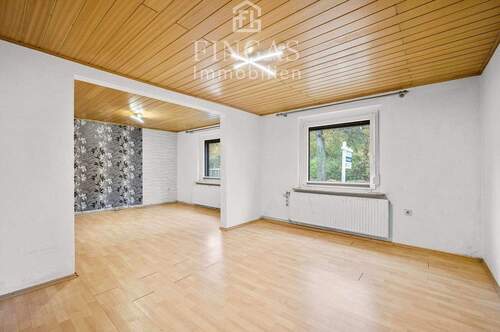 Wohnzimmer - Doppelhaushälfte mit 100,00 m&sup2; in Bremen zum Kaufen