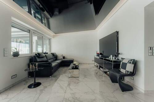 Wohnzimmer - 5 Zimmer Doppelhaushälfte zum Kaufen in Aldenhoven