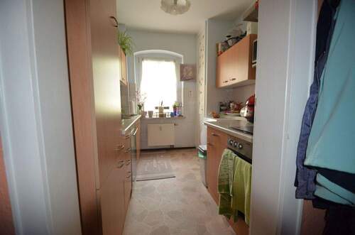 Die geräumige Küche - 