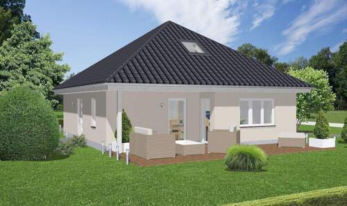 Preisbeispiel_103 m² - Wie wär es mit einem Bungalow? ( individuelles Architektenhaus ) in Traumlage in Panketal ! im Alleinauftrag