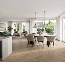 NEUBAU: Traumhafte Gartenwohnung mit 4,5 Zimmer und direktem Zugang zum Hobbyraum - barrierefrei - - München Bogenhausen