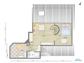 Grundriss obere Wohnebene - 