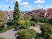 Ausblick aus Wohnzimmer - 2 Zimmer Etagenwohnung in Freiberg am Neckar