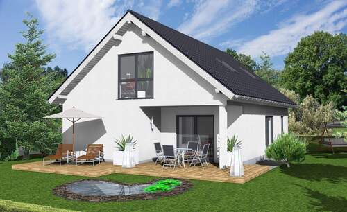  130-3D-2.jpg Preisbeispiel - Im Alleinauftrag: geplantes Einfamilienhaus ( individuelles Architektenhaus ) in Traumlage in Schwanebeck