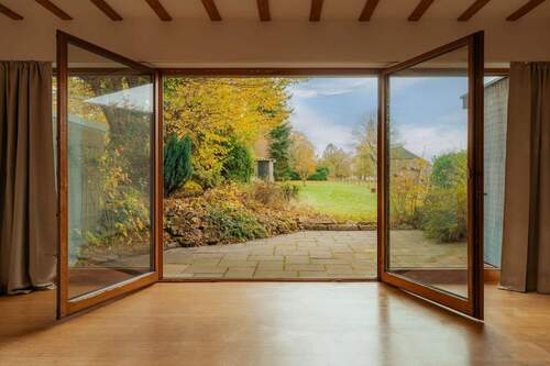 Wohnzimer - 4 Zimmer Doppelhaushälfte zum Kaufen in Aachen