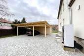 Neu errrichteter Carport - 