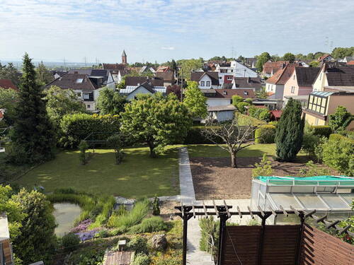 Blick aus dem Dachgeschoss - 