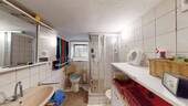 Tageslichtbad mit Dusche im KG - 