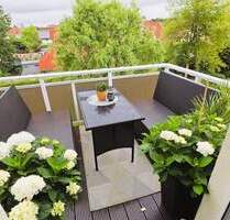 Geräumige vermietete 3-Zimmer-Wohnung mit zwei Balkonen in Stralsund Kniepervorstadt