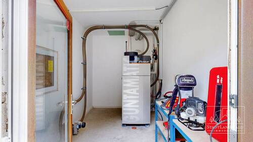 EG - Heizraum mit angrenzendem Pelletspeicher - 