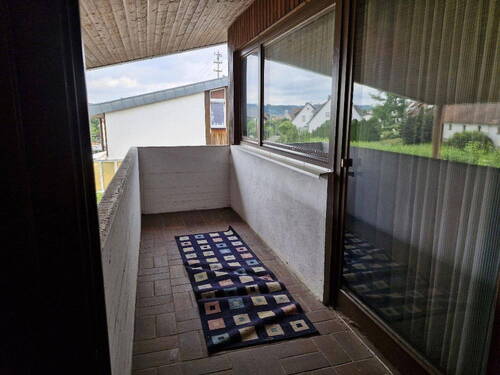Balkon Schlafzimmer 2 und 3a - 