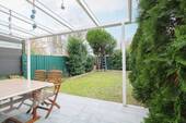 Garten & Terrasse - Reihenendhaus mit 145,30 m&sup2; in Frankfurt am Main zum Kaufen