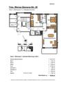 Grundriss - 3 Zimmer Etagenwohnung zur Miete in Trier