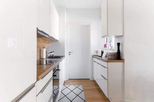 Küche - Terrassenwohnung mit 65,70 m&sup2; in Hamburg zum Kaufen