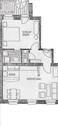 Grundriss - 2 Zimmer Etagenwohnung zur Miete in Erfurt