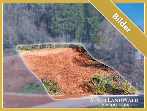 Titelbild - Exposé - Natur. Aussicht. Möglichkeiten. - Baugenehmigter Südhangplatz am Waldrand