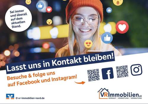 Lasst uns in Kontakt bleiben! - 