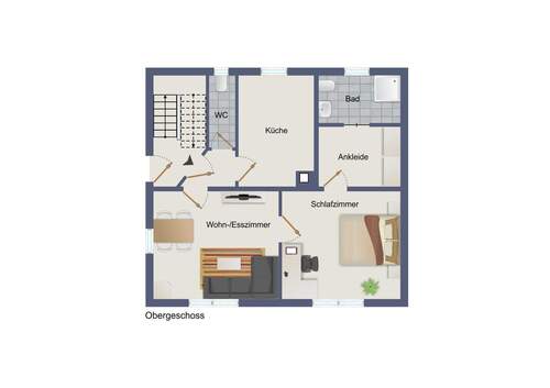 Haus Nr. 2a Obergeschoss - 