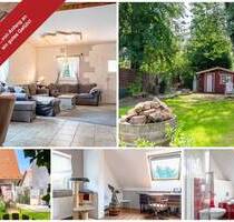 Youngtimer - Doppelhaushälfte mit Einliegerwohnung, Garage und großem Garten - Carlsberg