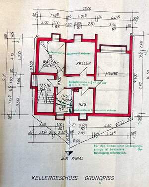 KG - 6 Zimmer Mehrfamilienhaus, Wohnhaus zum Kaufen in Sankt Ingbert / Hassel