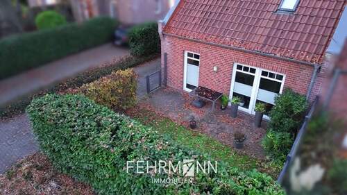 Vordergarten - 4 Zimmer Doppelhaushälfte in Leer (Ostfriesland) / Nüttermoor