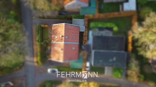 Drohnenaufnahme - Doppelhaushälfte mit 105,20 m&sup2; in Leer (Ostfriesland) / Nüttermoor zum Kaufen