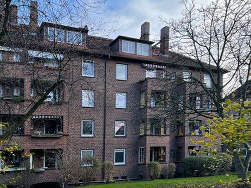 Außenansicht (hinten) - 3 Zimmer Etagenwohnung zum Kaufen in Hamburg