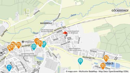 Geolyzer Kartenausschnitt - 