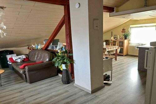 Wohn-Essbereich - 3 Zimmer Etagenwohnung zur Miete in Mengerskirchen-Waldernbach