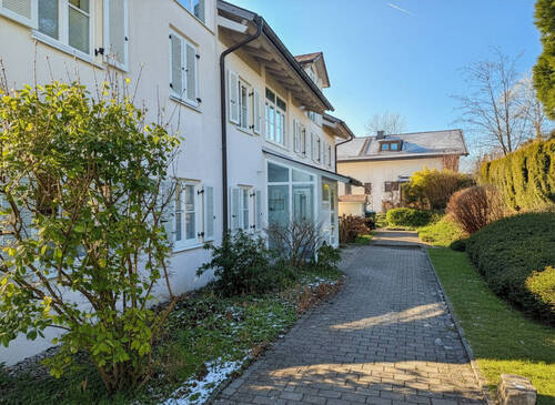 Außenansicht - Wunderschöne Erdgeschosswohnung in idyllischer Wohnlage in Bad Tölz