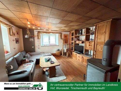 Wohnzimmer EG - 4 Zimmer Einfamilienhaus in Arzberg