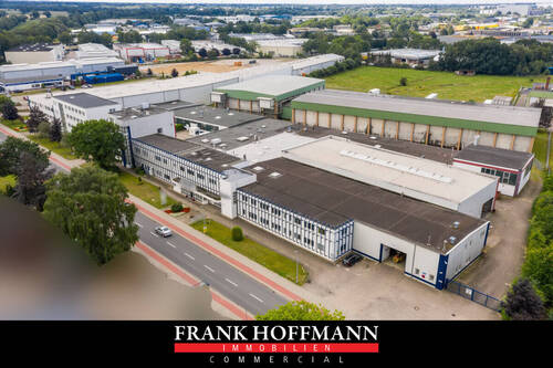 V6048a Titelbild - Hallen-Bürokomplex im Speckgürtel von Hamburg