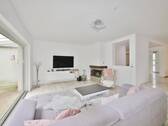 Wohnzimmer - Doppelhaushälfte mit 180,00 m&sup2; in Haan zum Kaufen