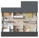 Grundriss-Einfamilienhaus-Bodensee-129-Dachgeschoss-Wintergarten - 