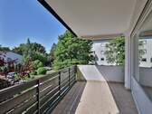 Großer, überdachter Balkon - 
