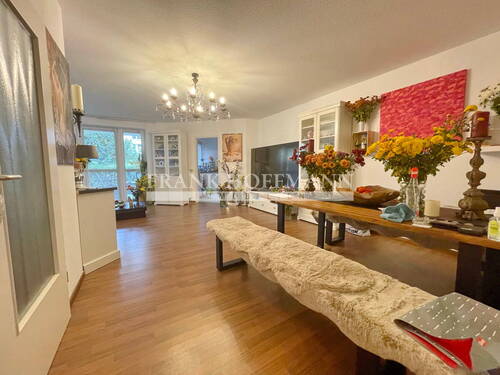 Wohnzimmer - Etagenwohnung mit 62,40 m&sup2; in Schenefeld zum Kaufen