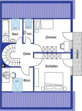 Dachgeschoss - 