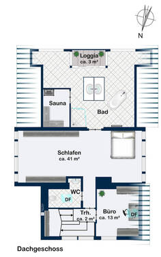 Dachgeschoss - 