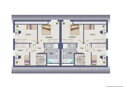 Ansicht Dachgeschoss - 