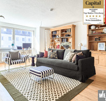 2-Zimmer-Wohnung mit zwei Balkonen in Main-Nähe mit traumhaftem Festungsblick - Würzburg Altstadt