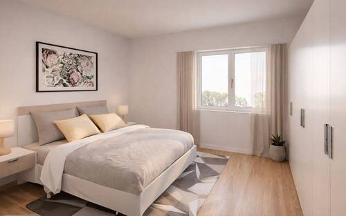 Schlafzimmer 1 - Etagenwohnung mit 85,20 m&sup2; in Villingen-Schwenningen zum Kaufen