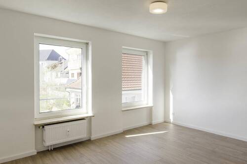 Das Schlafzimmer - Etagenwohnung mit 100,00 m² in Rheinfelden zum Kaufen