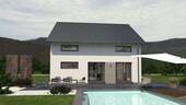 Ansicht Garten - 5 Zimmer Einfamilienhaus zum Kaufen in Lampaden