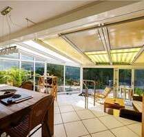 Gepflegte 3-Zimmer-Wg. mit Wintergarten, Terrasse und Teich - Hallenflächenanmietung ebenso möglich! - Offenburg Zunsweier