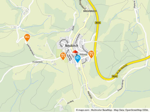 Geolyzer Kartenausschnitt - 