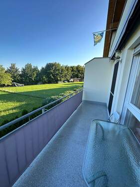 Aussicht vom Balkon - 